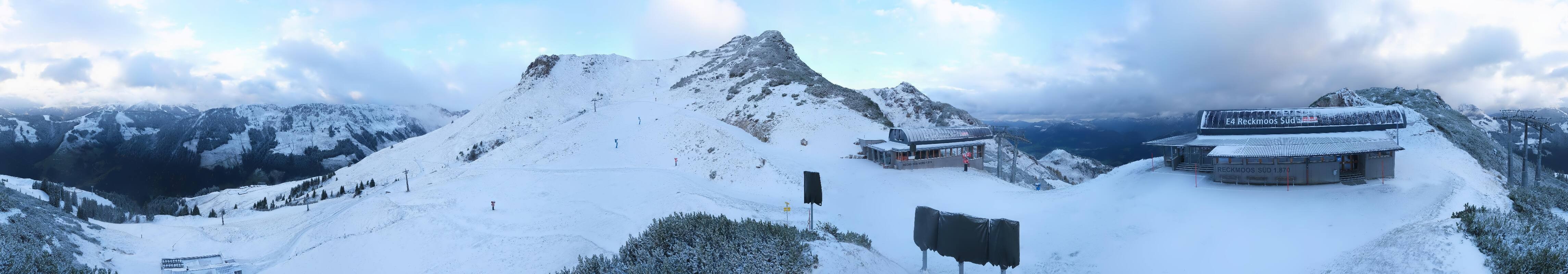 Archiv Foto Webcam Bergstation des Reckmoos-Sessellifts