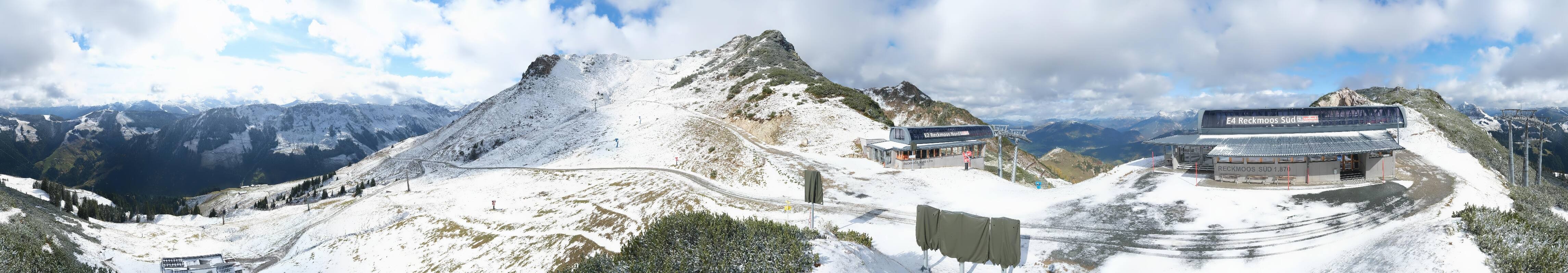 Archiv Foto Webcam Bergstation des Reckmoos-Sessellifts