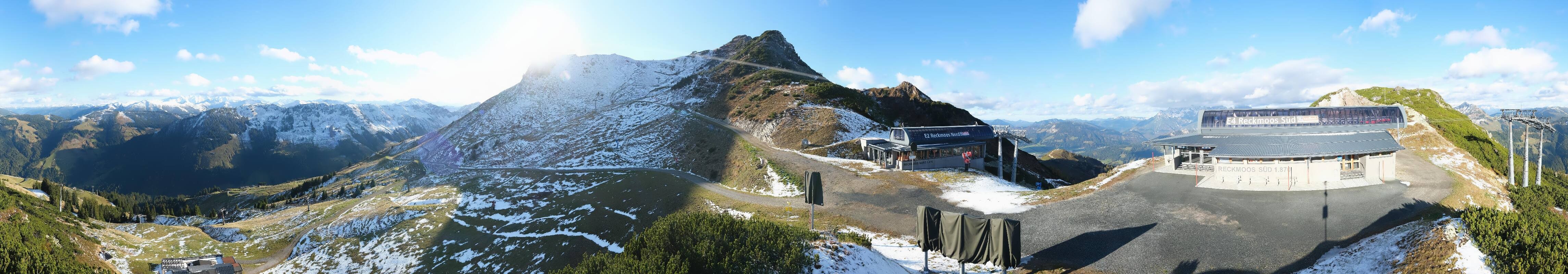 Archiv Foto Webcam Bergstation des Reckmoos-Sessellifts