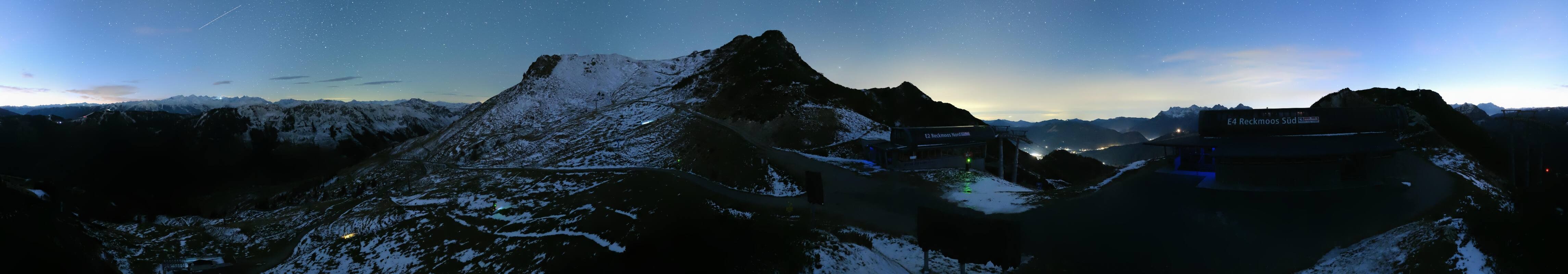 Archiv Foto Webcam Bergstation des Reckmoos-Sessellifts