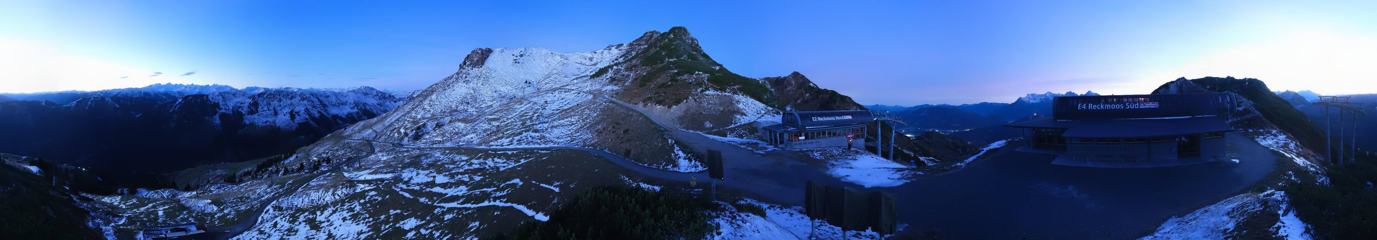 Archiv Foto Webcam Bergstation des Reckmoos-Sessellifts