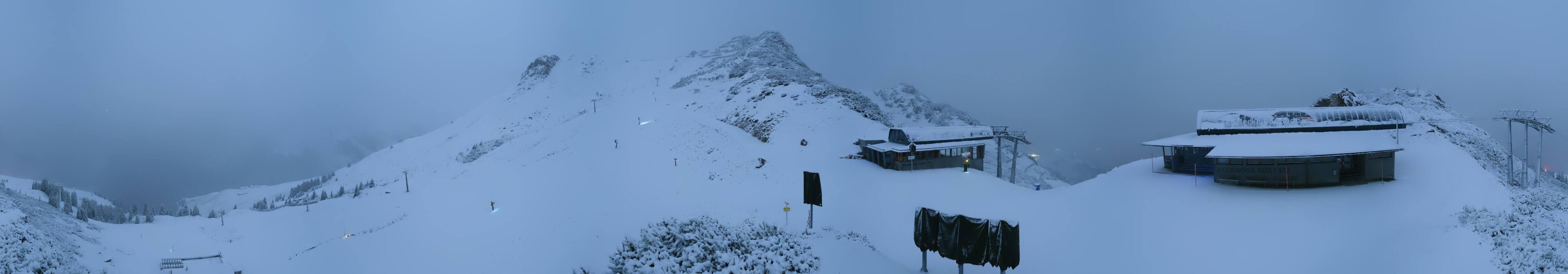 Archiv Foto Webcam Bergstation des Reckmoos-Sessellifts