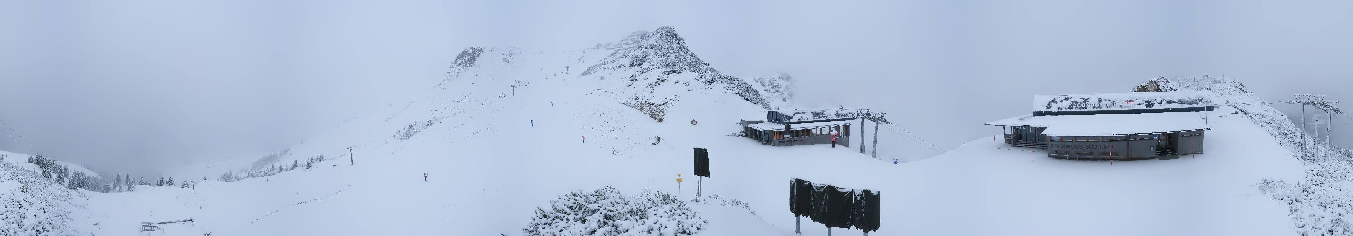Archiv Foto Webcam Bergstation des Reckmoos-Sessellifts