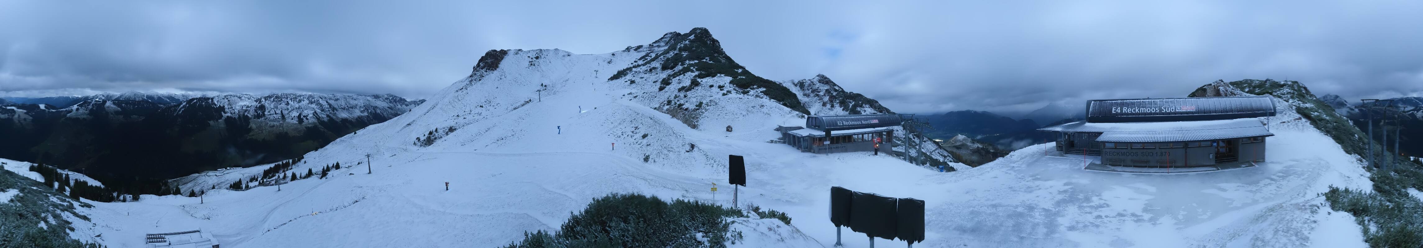 Archiv Foto Webcam Bergstation des Reckmoos-Sessellifts