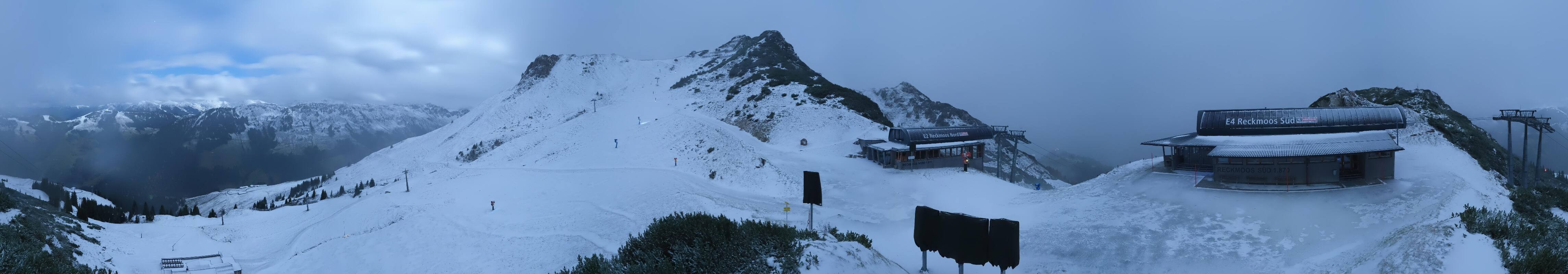 Archiv Foto Webcam Bergstation des Reckmoos-Sessellifts