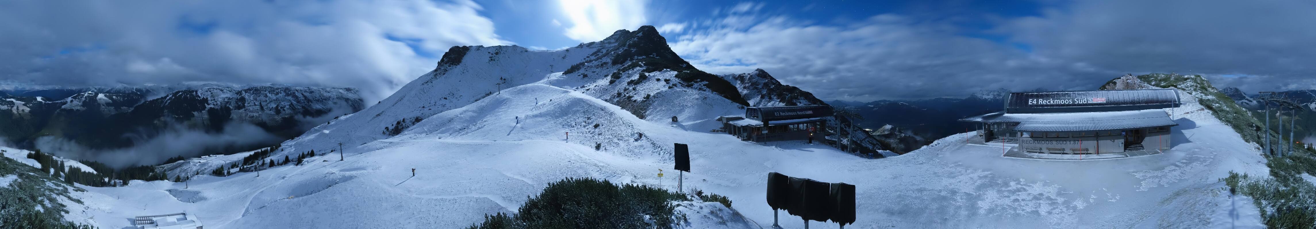 Archiv Foto Webcam Bergstation des Reckmoos-Sessellifts