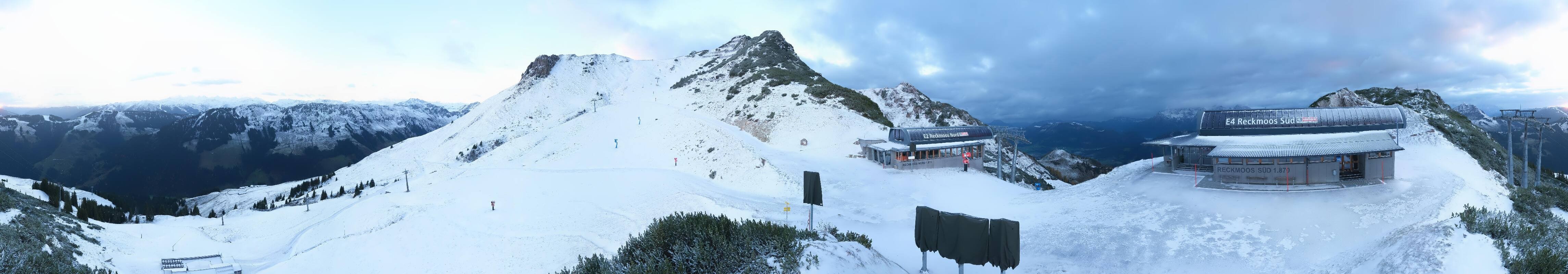 Archiv Foto Webcam Bergstation des Reckmoos-Sessellifts