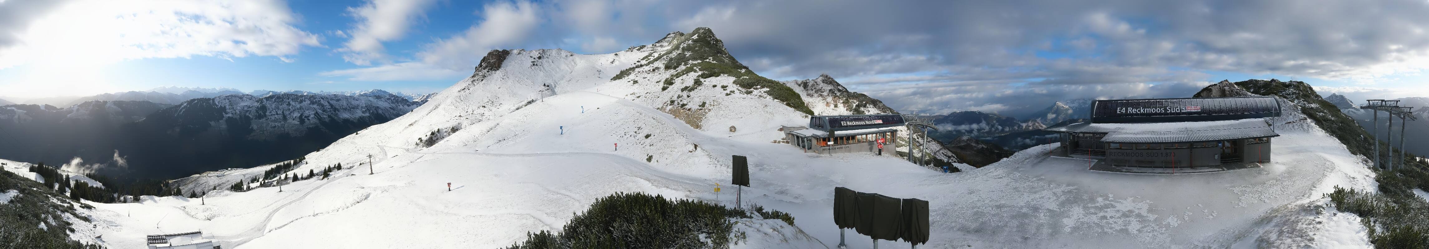 Archiv Foto Webcam Bergstation des Reckmoos-Sessellifts