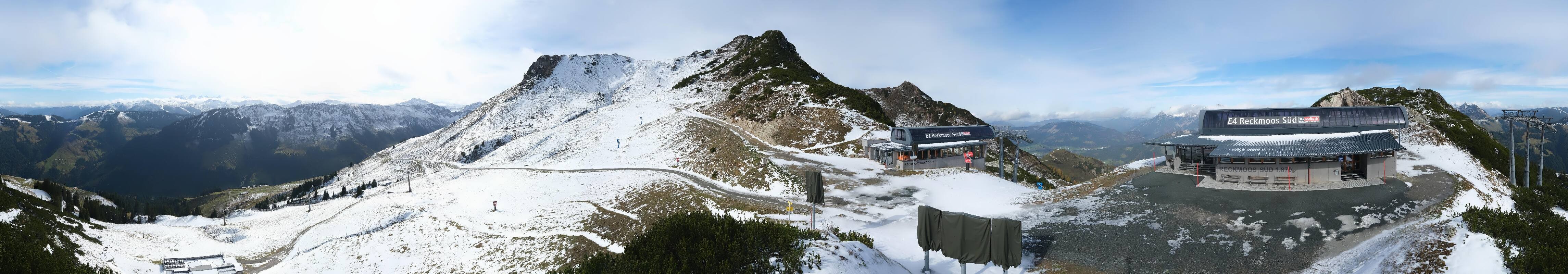 Archiv Foto Webcam Bergstation des Reckmoos-Sessellifts