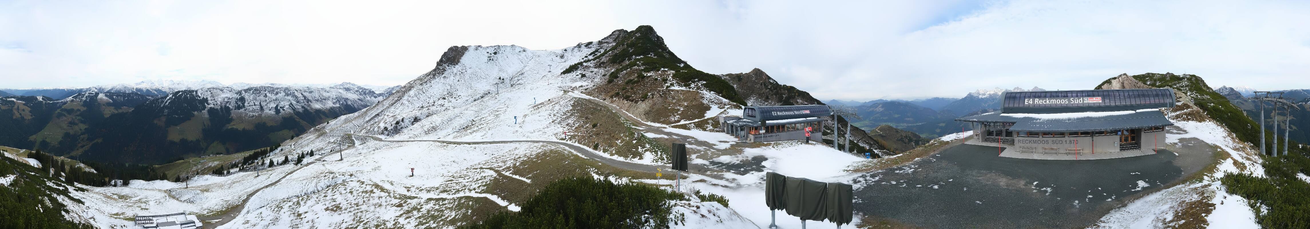 Archiv Foto Webcam Bergstation des Reckmoos-Sessellifts