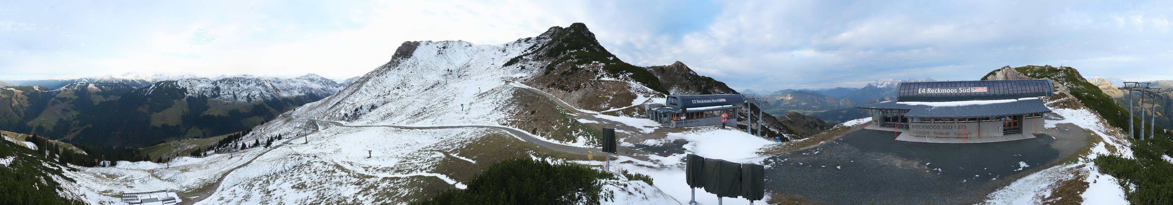 Archiv Foto Webcam Bergstation des Reckmoos-Sessellifts