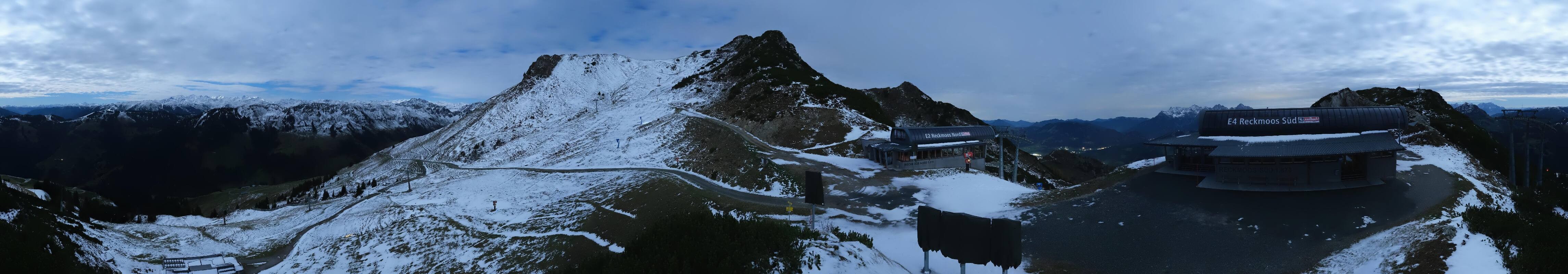 Archiv Foto Webcam Bergstation des Reckmoos-Sessellifts