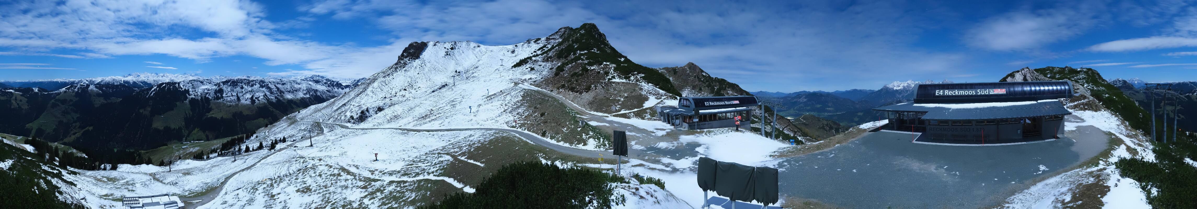 Archived image Webcam Top station Reckmoos lift