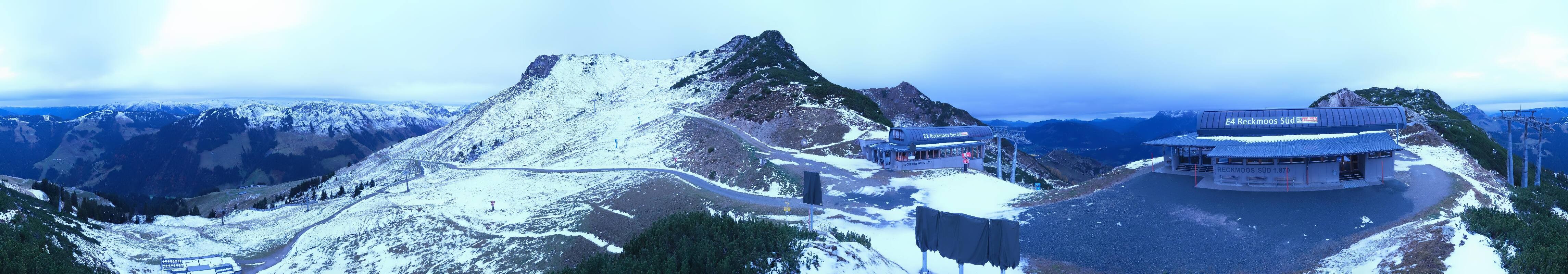 Archived image Webcam Top station Reckmoos lift