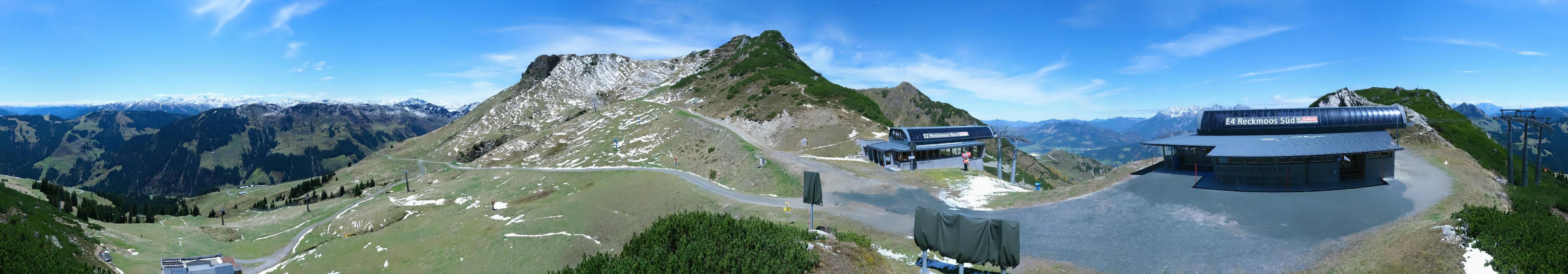 Archived image Webcam Top station Reckmoos lift