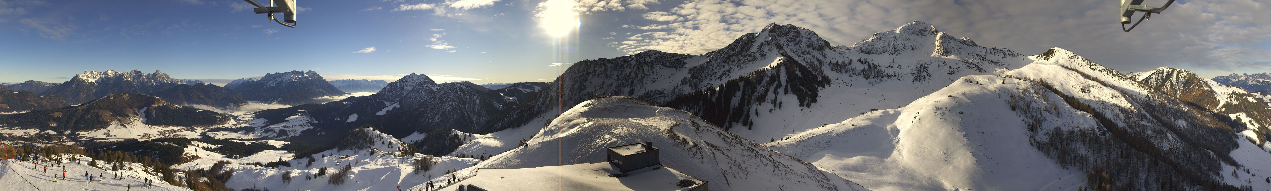 Archiv Foto Webcam Panorama vom Lärchfilzkogel 1645m