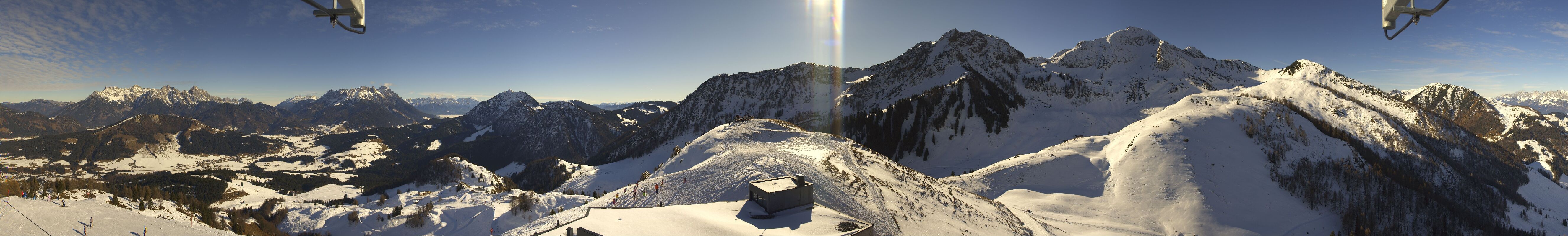 Archiv Foto Webcam Panorama vom Lärchfilzkogel 1645m