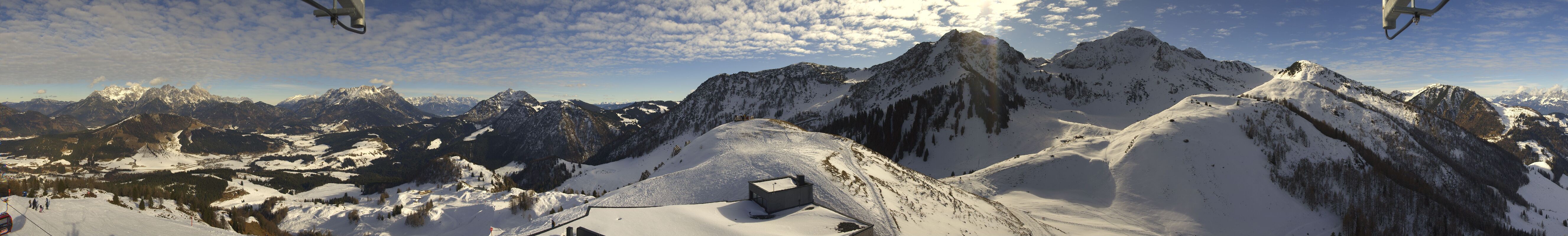 Archiv Foto Webcam Panorama vom Lärchfilzkogel 1645m