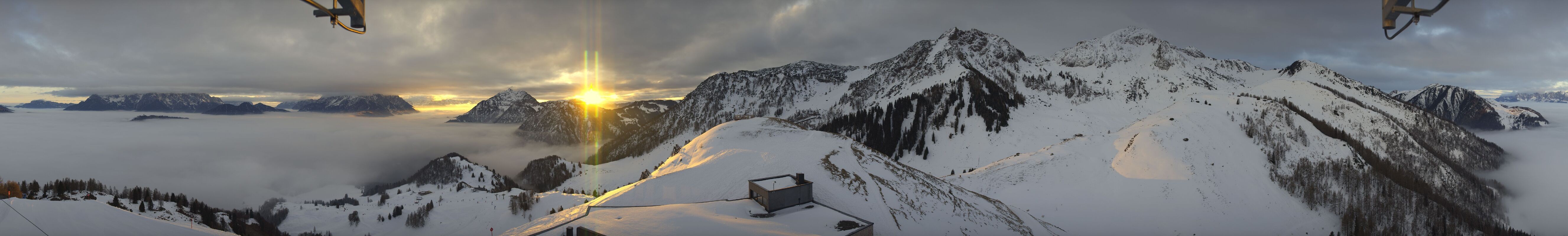 Archiv Foto Webcam Panorama vom Lärchfilzkogel 1645m