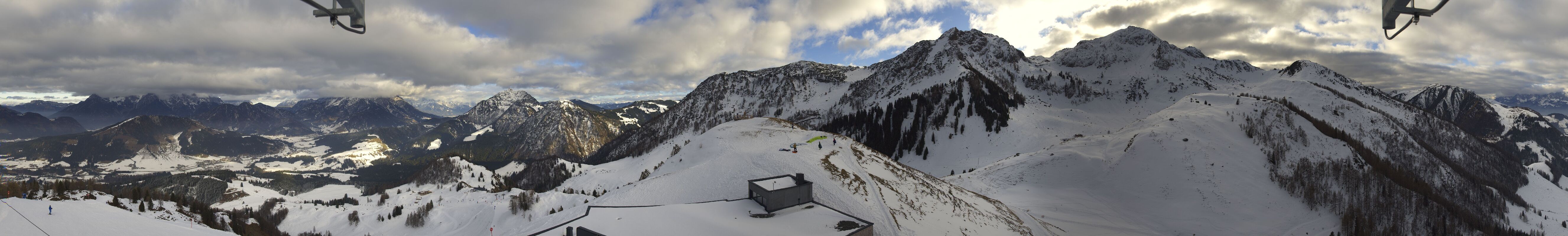 Archiv Foto Webcam Panorama vom Lärchfilzkogel 1645m