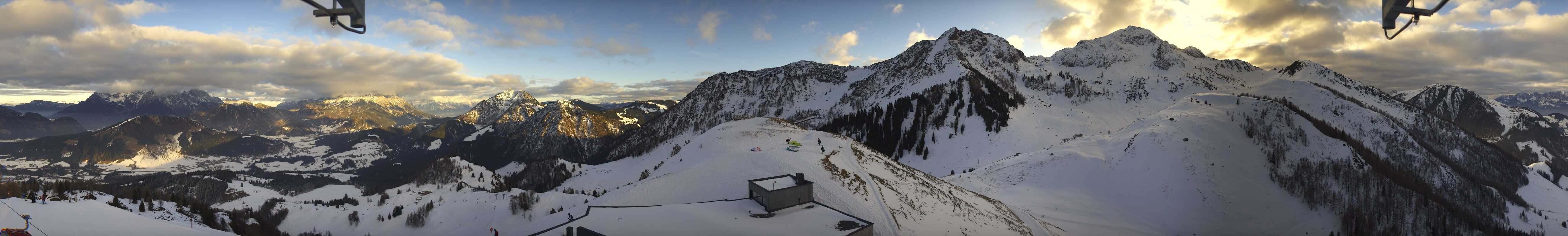 Archiv Foto Webcam Panorama vom Lärchfilzkogel 1645m