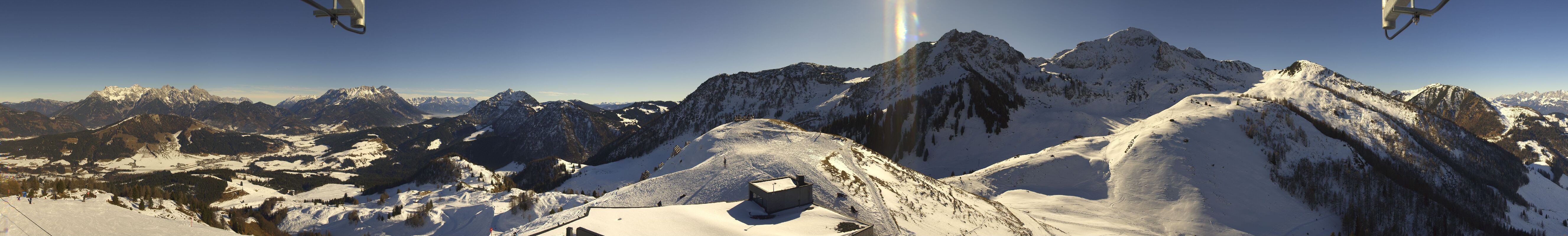 Archiv Foto Webcam Panorama vom Lärchfilzkogel 1645m