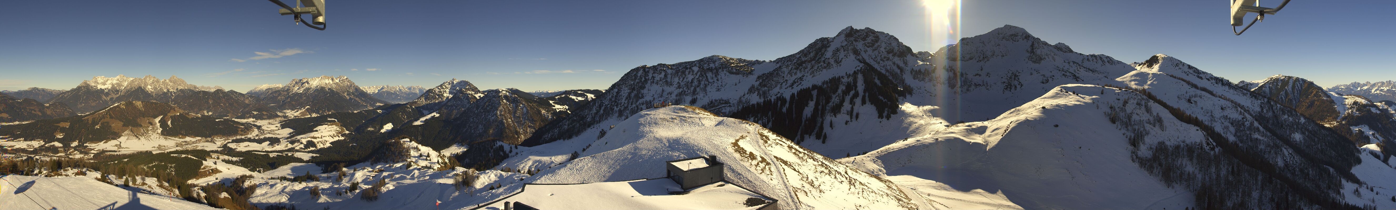 Archiv Foto Webcam Panorama vom Lärchfilzkogel 1645m