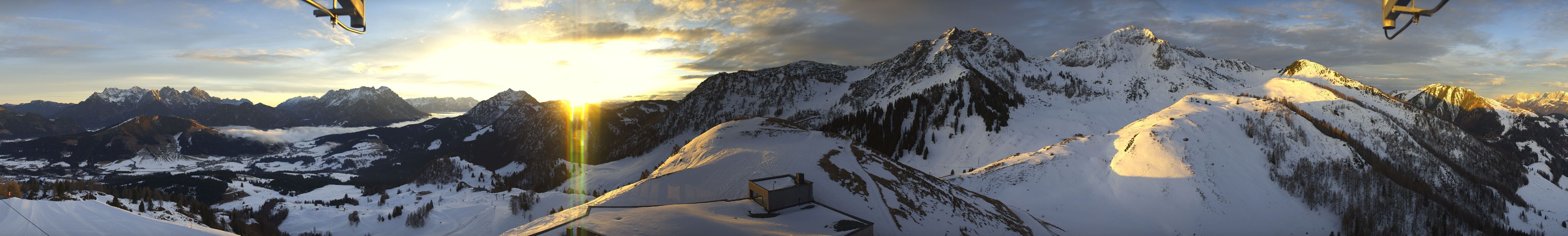 Archiv Foto Webcam Panorama vom Lärchfilzkogel 1645m