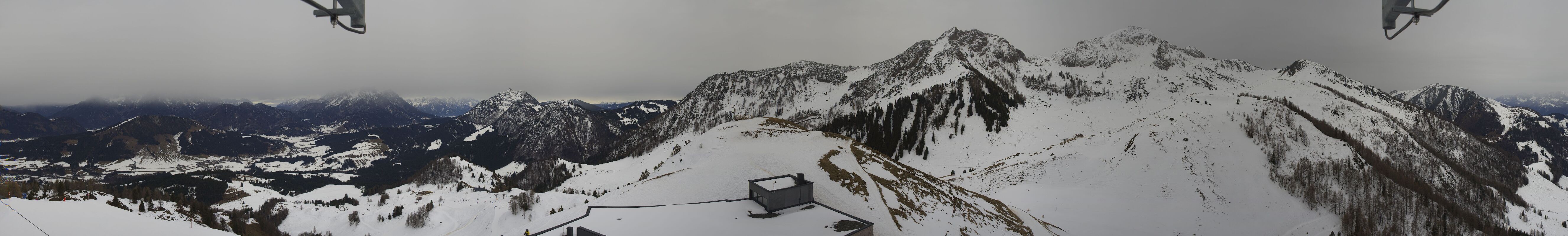 Archiv Foto Webcam Panorama vom Lärchfilzkogel 1645m