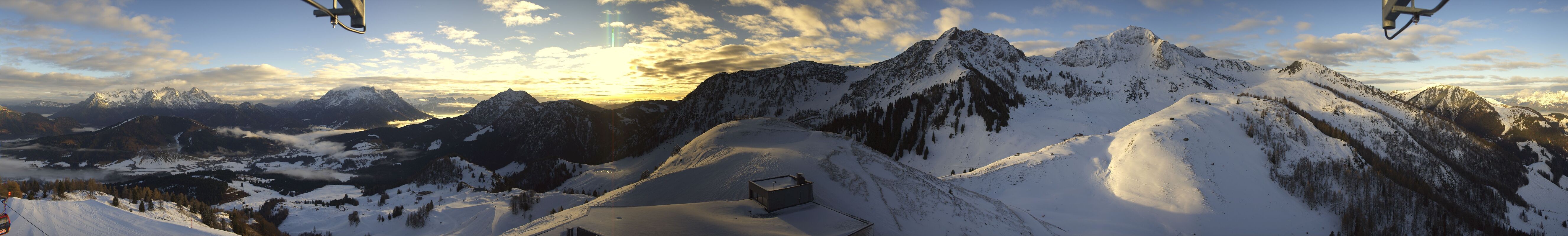 Archiv Foto Webcam Panorama vom Lärchfilzkogel 1645m