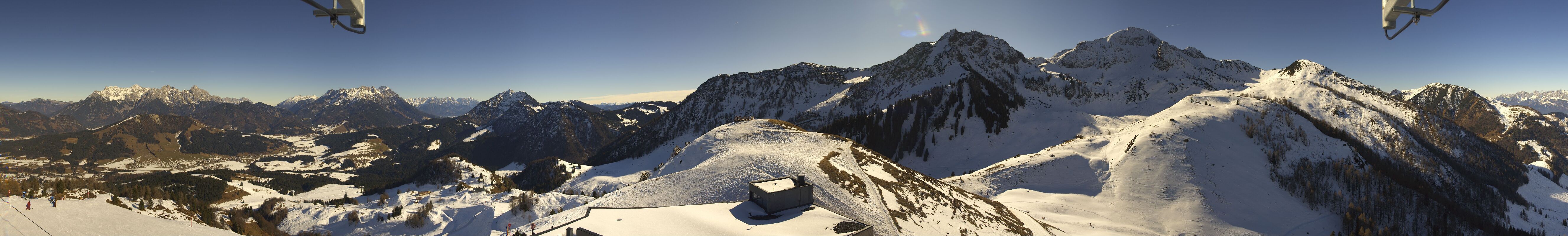 Archiv Foto Webcam Panorama vom Lärchfilzkogel 1645m