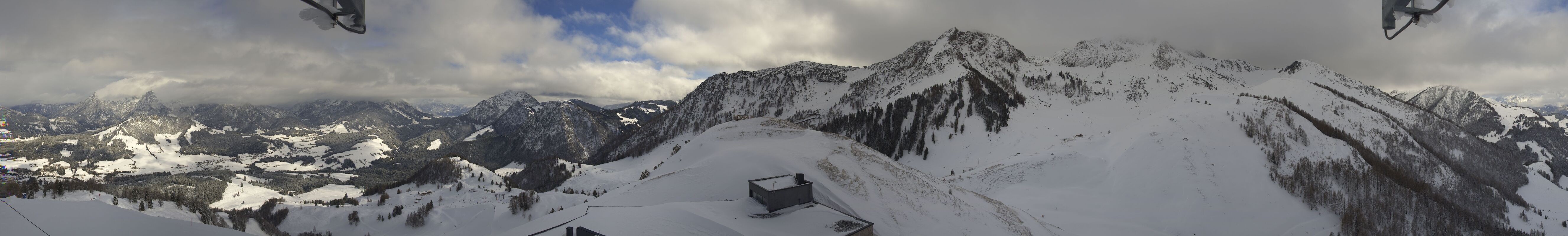 Archiv Foto Webcam Panorama vom Lärchfilzkogel 1645m