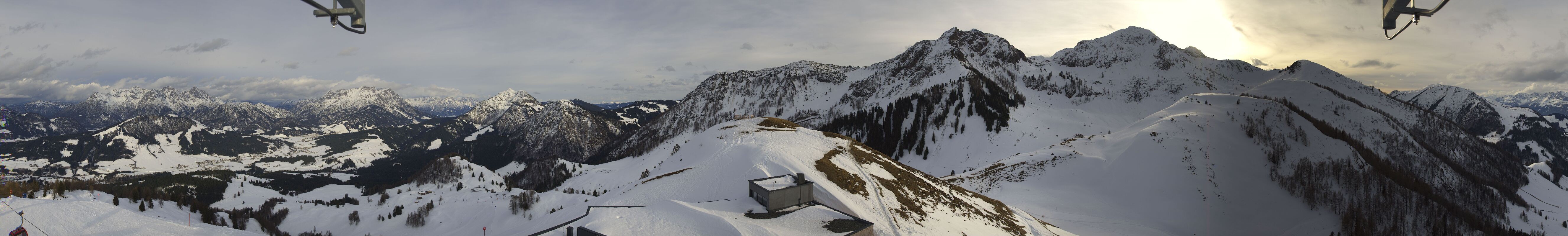 Archiv Foto Webcam Panorama vom Lärchfilzkogel 1645m