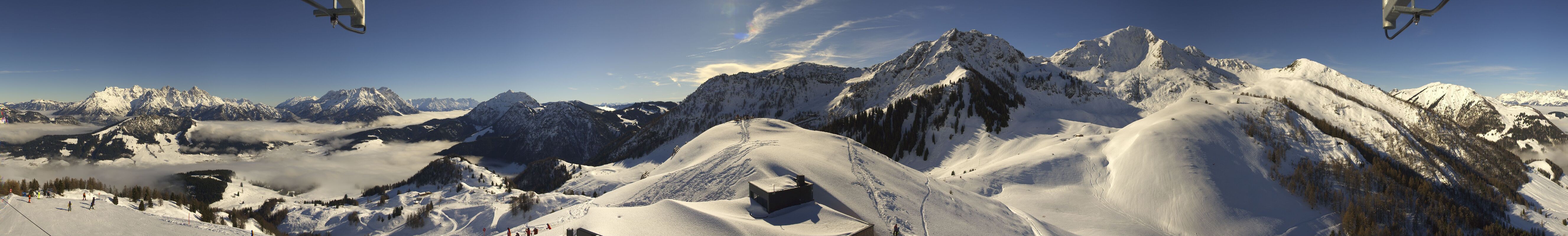 Archiv Foto Webcam Panorama vom Lärchfilzkogel 1645m