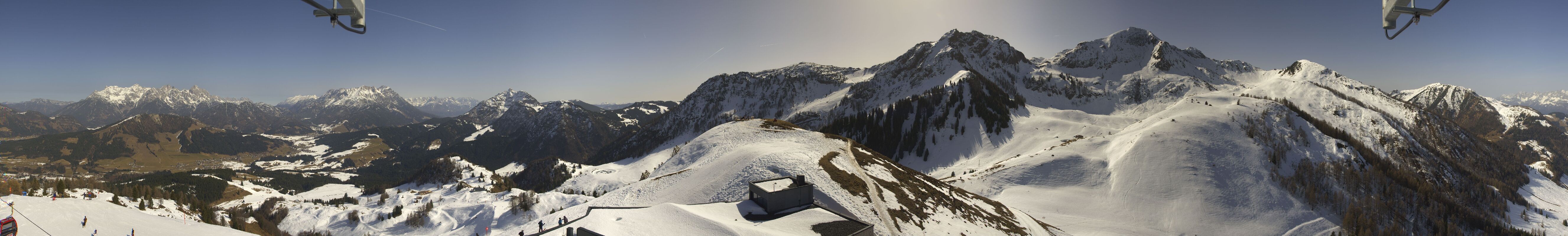 Archiv Foto Webcam Panorama vom Lärchfilzkogel 1645m