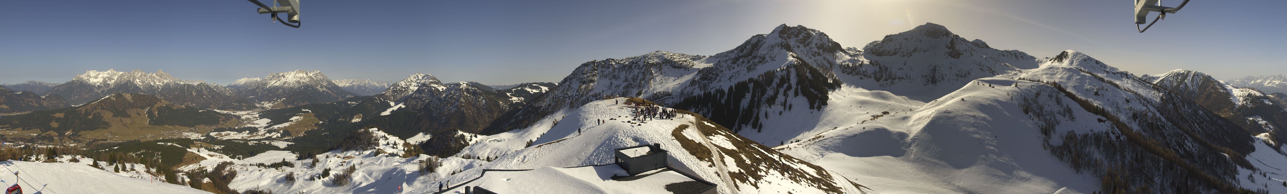 Archiv Foto Webcam Panorama vom Lärchfilzkogel 1645m