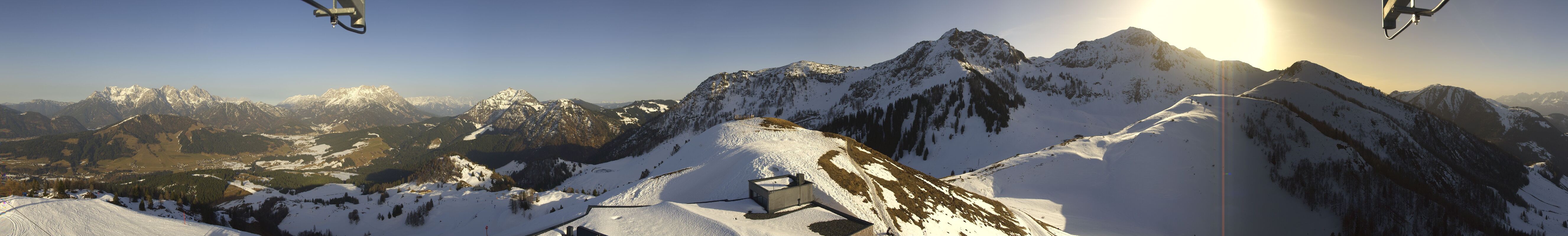 Archiv Foto Webcam Panorama vom Lärchfilzkogel 1645m