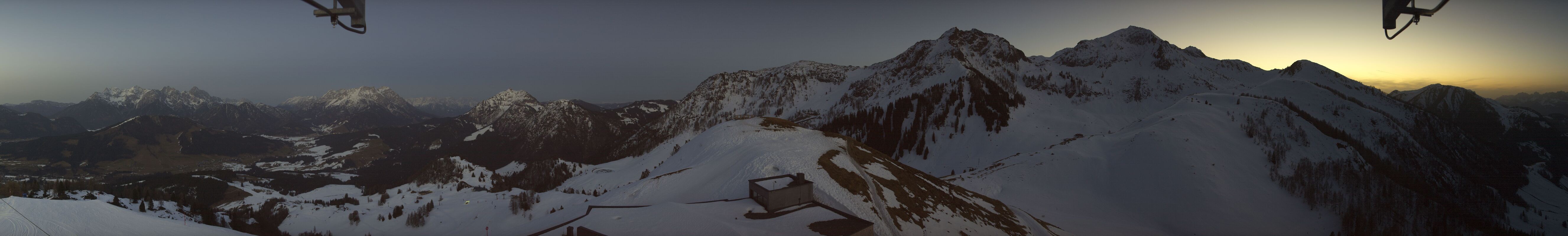 Archiv Foto Webcam Panorama vom Lärchfilzkogel 1645m