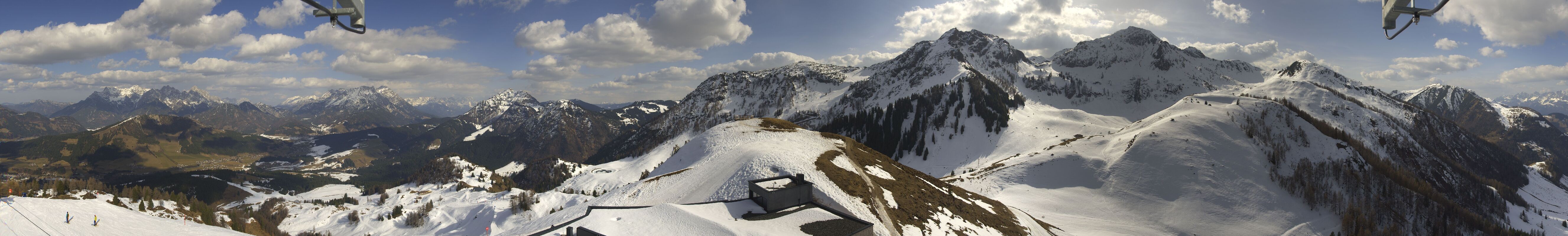 Archiv Foto Webcam Panorama vom Lärchfilzkogel 1645m