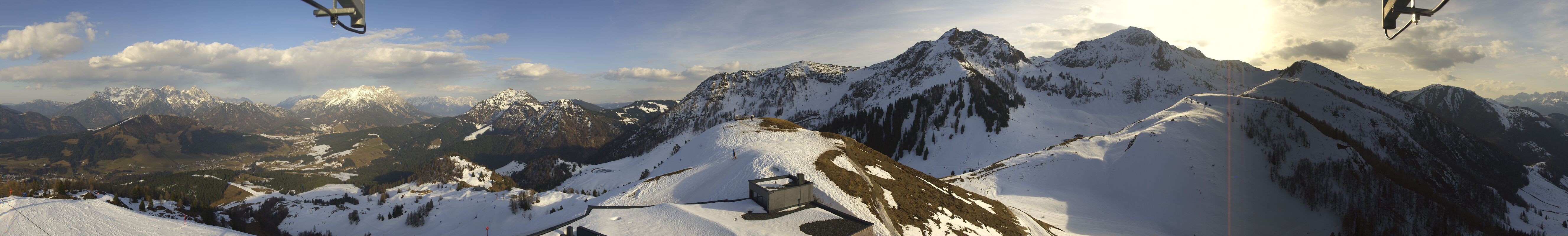 Archiv Foto Webcam Panorama vom Lärchfilzkogel 1645m
