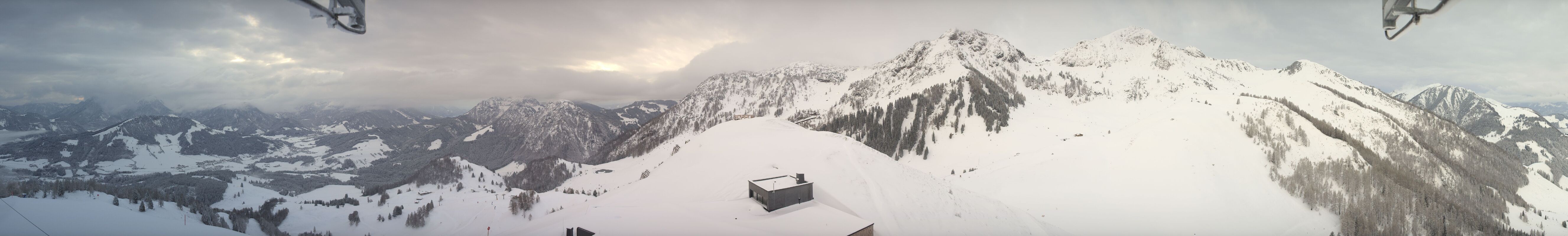 Archiv Foto Webcam Panorama vom Lärchfilzkogel 1645m