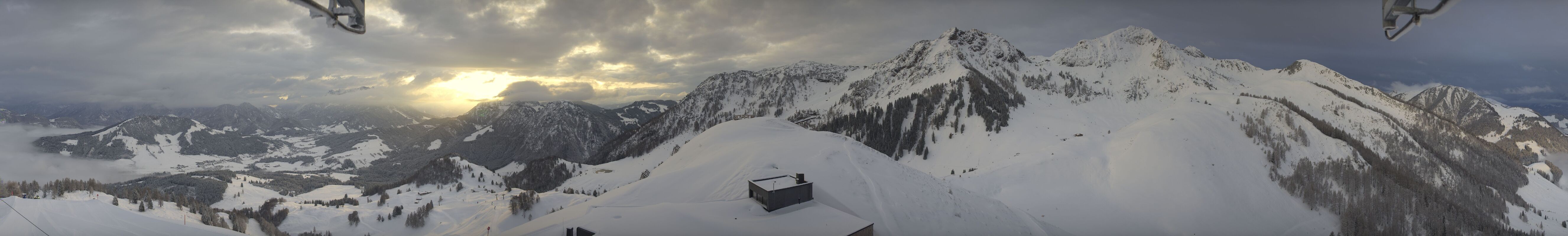 Archiv Foto Webcam Panorama vom Lärchfilzkogel 1645m
