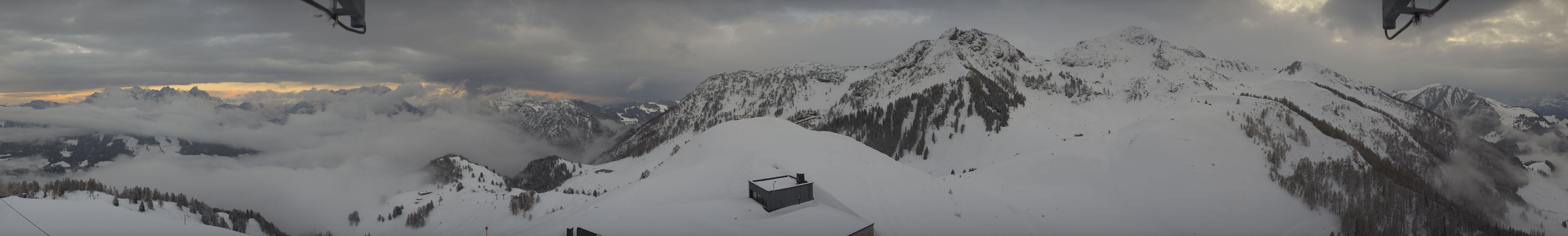 Archiv Foto Webcam Panorama vom Lärchfilzkogel 1645m
