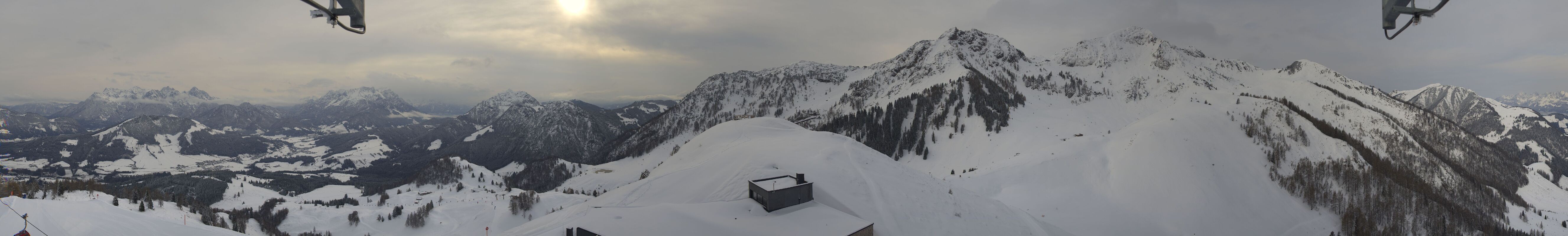 Archiv Foto Webcam Panorama vom Lärchfilzkogel 1645m
