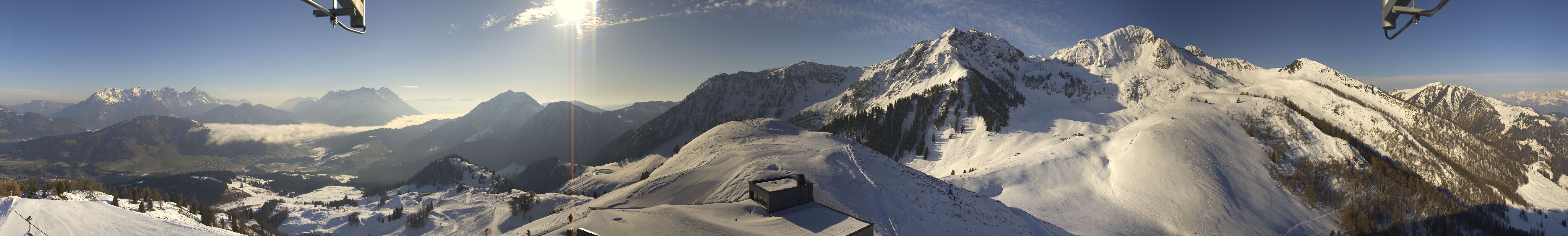 Archiv Foto Webcam Panorama vom Lärchfilzkogel 1645m
