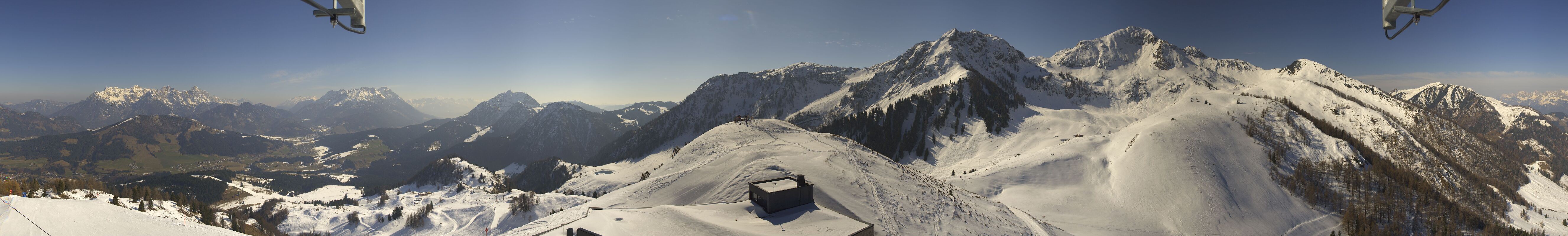 Archiv Foto Webcam Panorama vom Lärchfilzkogel 1645m