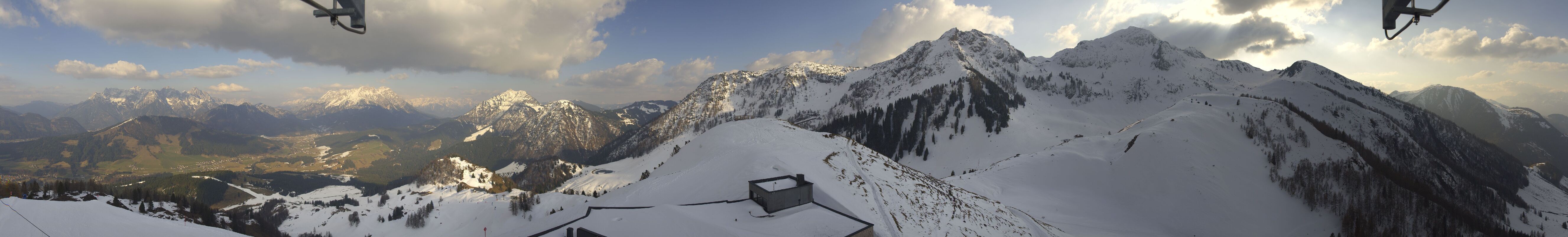 Archiv Foto Webcam Panorama vom Lärchfilzkogel 1645m
