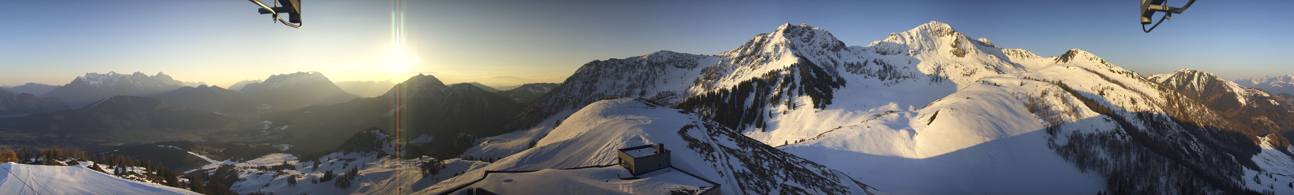 Archiv Foto Webcam Panorama vom Lärchfilzkogel 1645m
