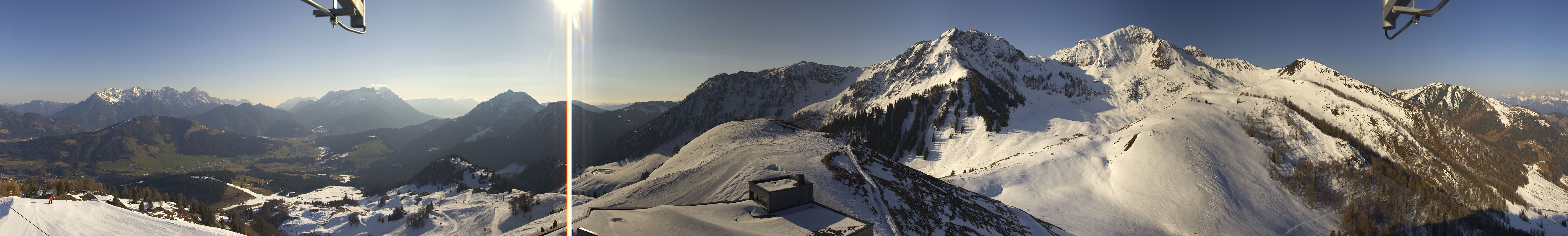 Archiv Foto Webcam Panorama vom Lärchfilzkogel 1645m