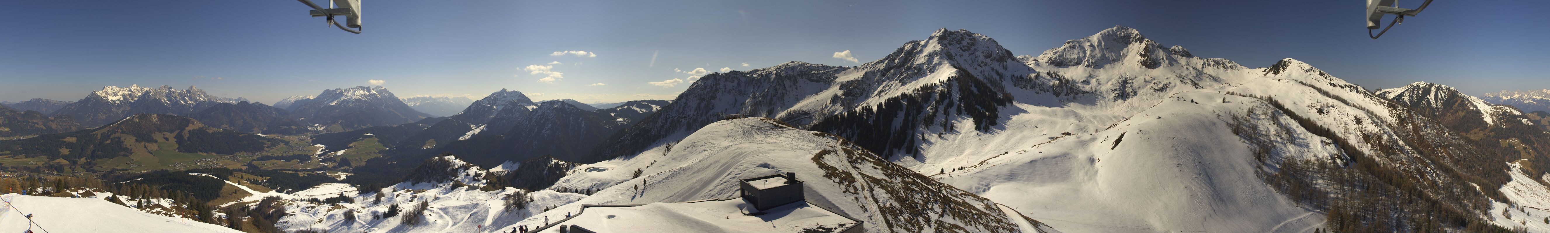 Archiv Foto Webcam Panorama vom Lärchfilzkogel 1645m